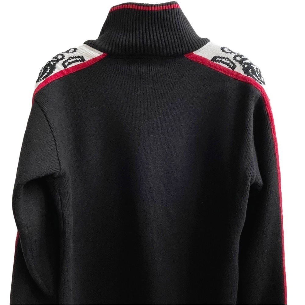 Kootenay Knitting Co Cardigan, Front Zip, Wool Blend, Made in Canada, Sz Large - Picture 6 of 11